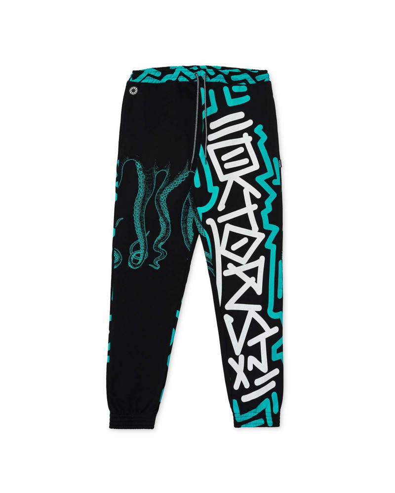 Octopus Tag Sweatpant Black