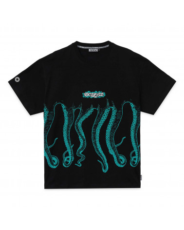 Octopus T-Shirt Tag Tee Black