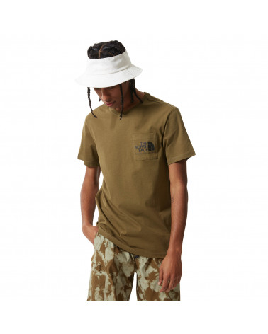 The North Face T-Shirt Berkeley California Pocket Military Olive