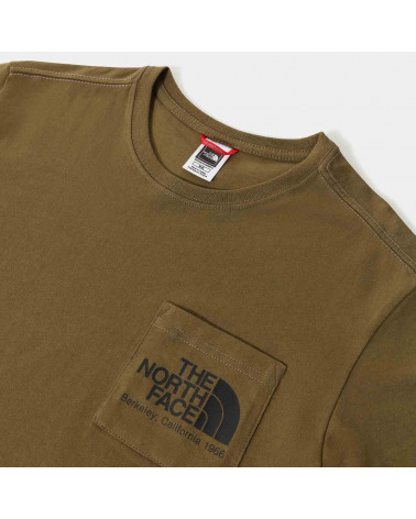 The North Face T-Shirt Berkeley California Pocket Military Olive