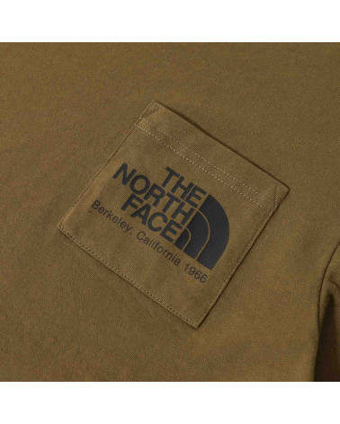 The North Face T-Shirt Berkeley California Pocket Military Olive