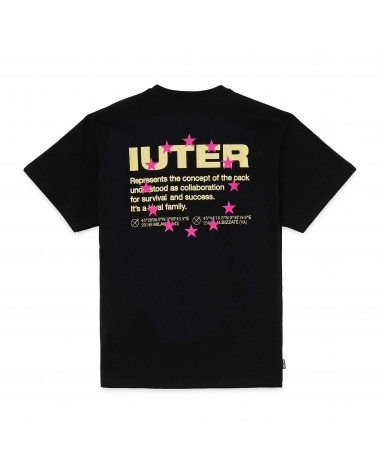 Iuter T-Shirt Info Tee Black