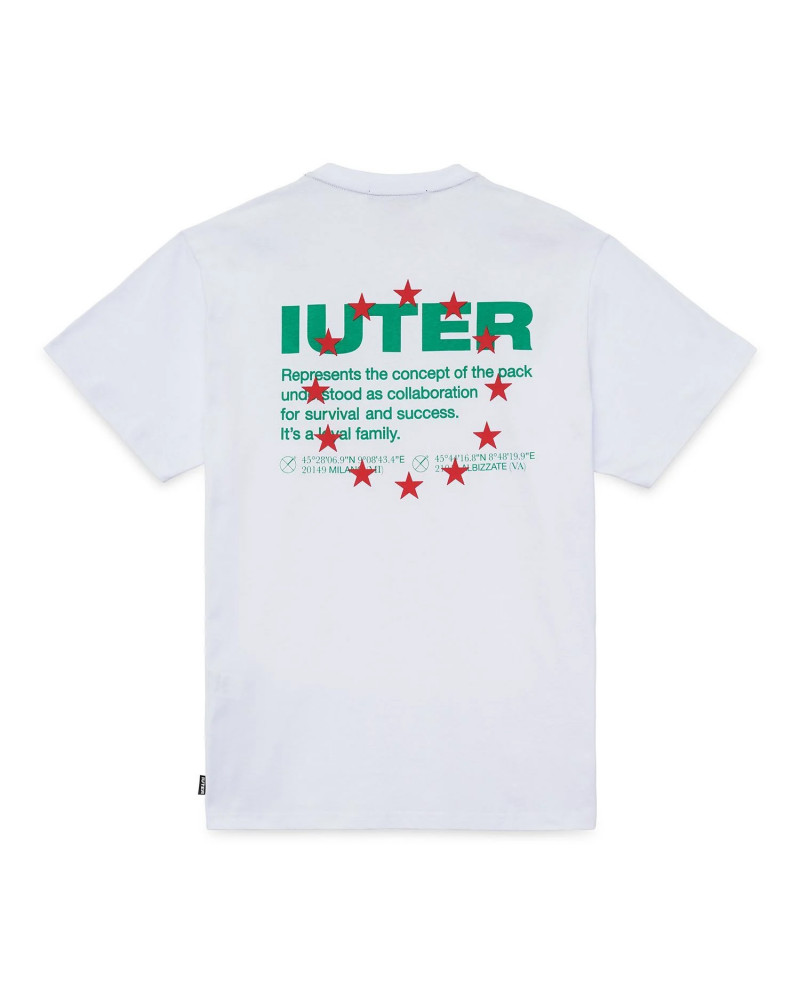 Iuter T-Shirt Info Tee White