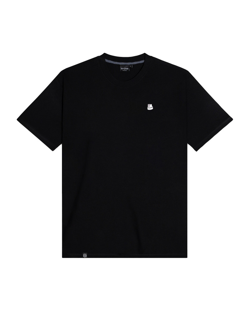 Dolly Noire T-Shirt Fat Cap Tee Black