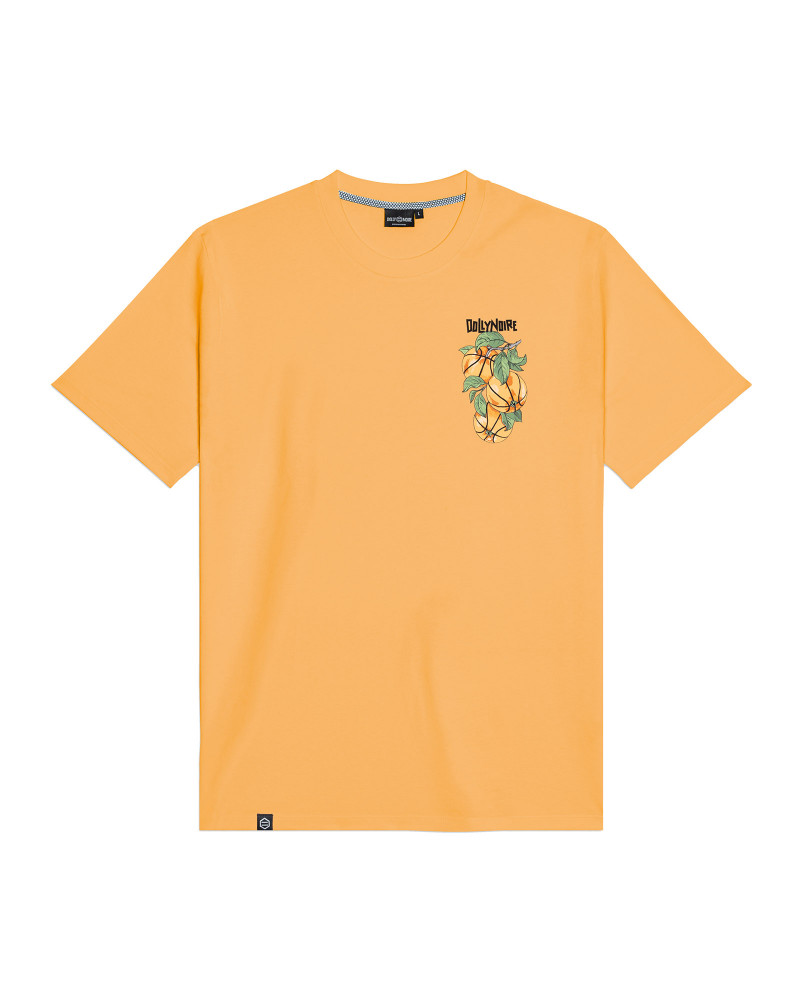 Dolly Noire T-Shirt Palloni Da Basket Tee Orange