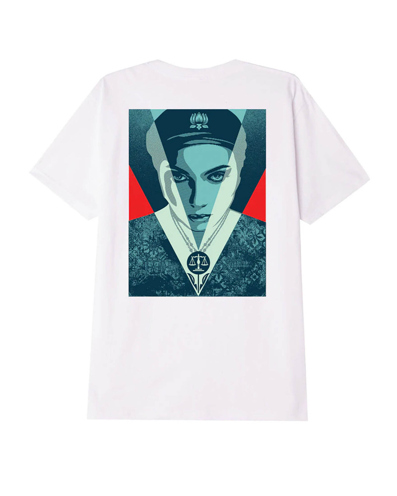 Obey Justice Activist T-Shirt White