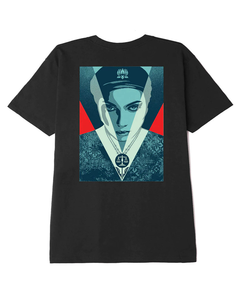 Obey Justice Activist T-Shirt Black