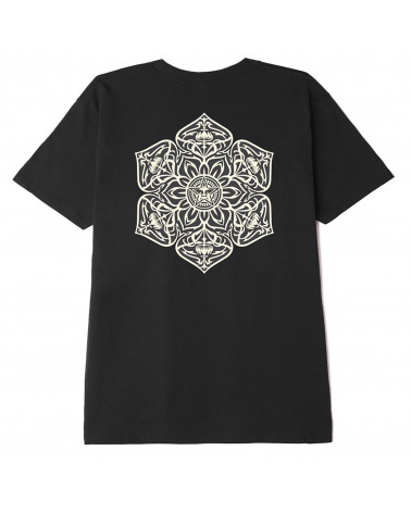 Obey Mandala T-Shirt Black