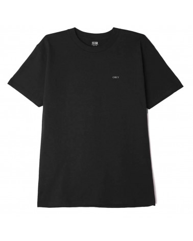 Obey Conformity Trance T-Shirt Black