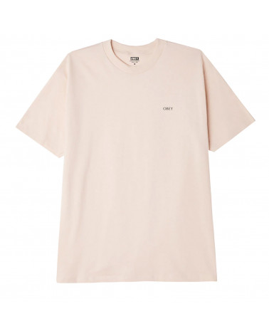 Obey Conformity Trance T-Shirt Cream