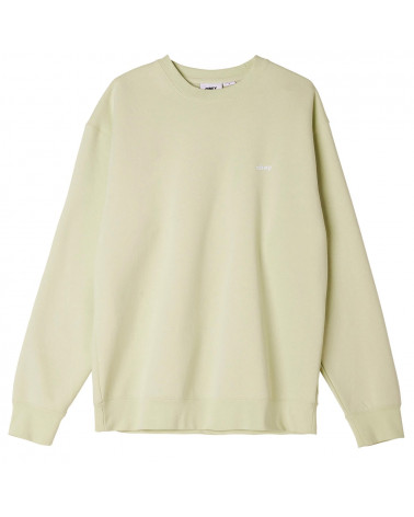 Obey Sweatshirt Tab Crewneck Cucumber
