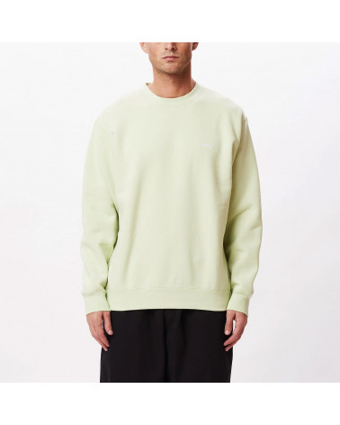 Obey Sweatshirt Tab Crewneck Cucumber