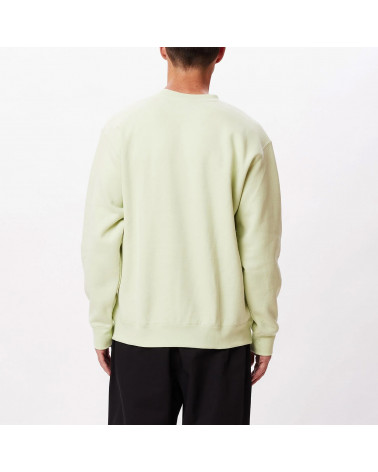 Obey Sweatshirt Tab Crewneck Cucumber