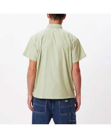 Obey Adored Woven Shirt Cucumber