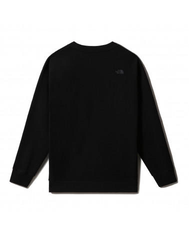 The North Face Felpa Oversized Crew Black