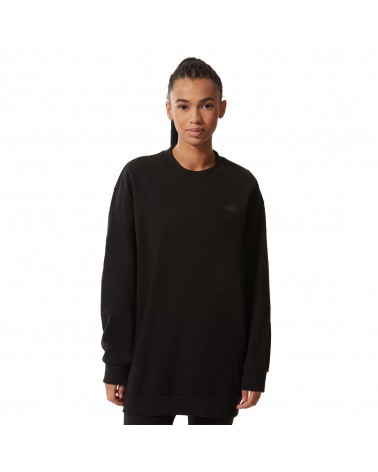 The North Face Felpa Oversized Crew Black
