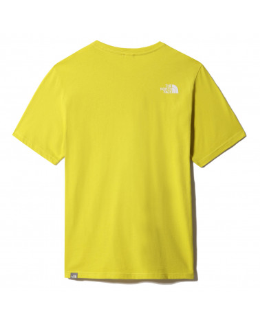 The North Face T-Shirt Rust 2 Acid Yellow