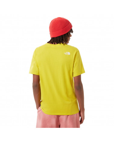 The North Face T-Shirt Rust 2 Acid Yellow