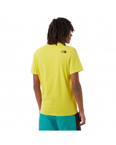 The North Face T-Shirt Simple Dome Acid Yellow