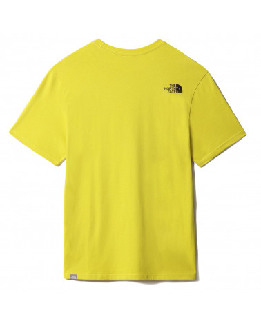 The North Face T-Shirt Mountain Line Acid Yellow