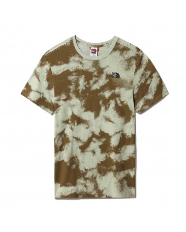 The North Face T-Shirt Redbox Military Olive Retro Dye Print