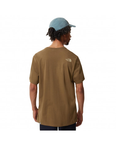 The North Face T-Shirt Rust 2 Military Olive