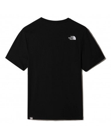 The North Face T-Shirt Rust 2 Black/Brilliant Coral