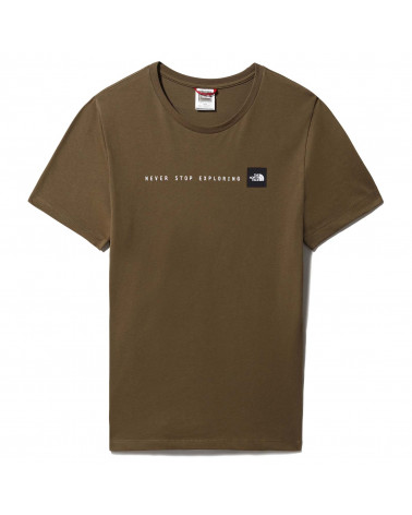The North Face T-Shirt Never Stop Exploring Military Olive