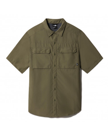 The North Face Camicia Sequia Shirt Burnt Olive Green