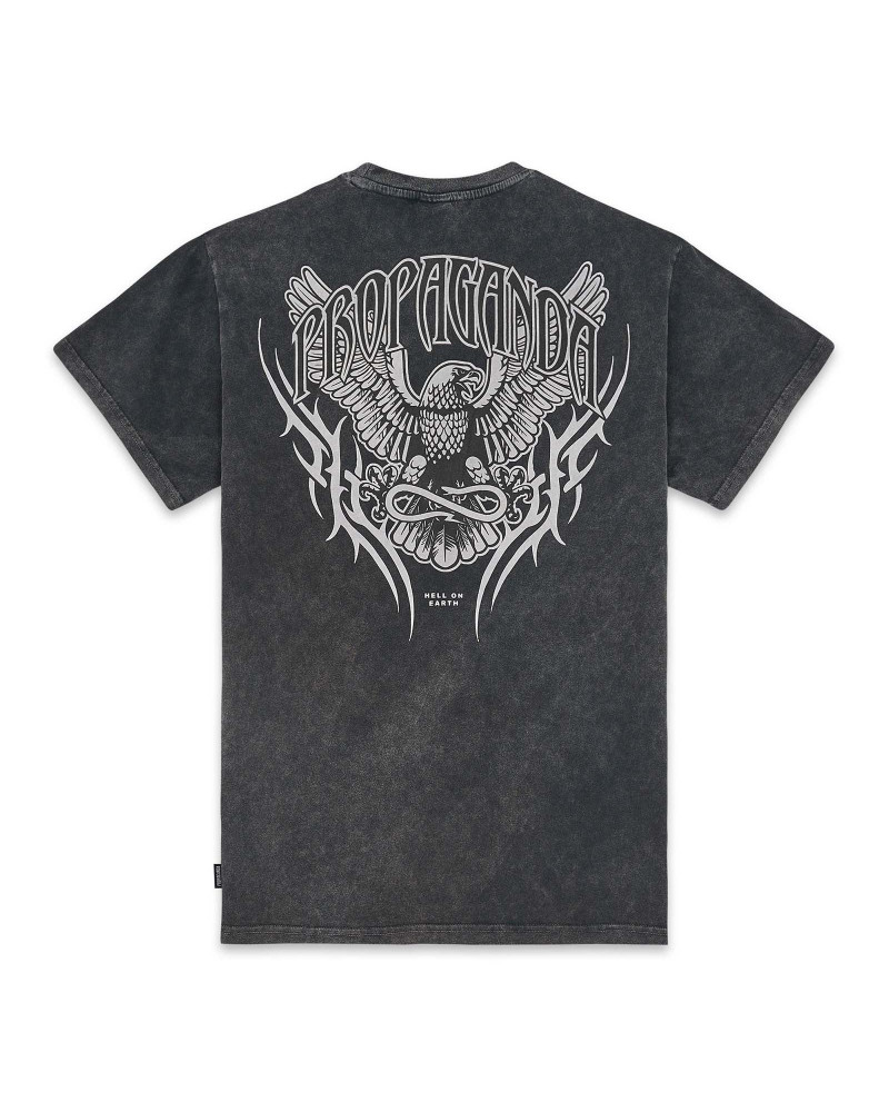 Propaganda T-Shirt Eagle Tee Stone