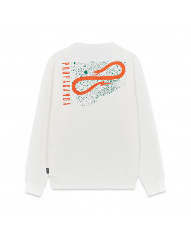 Propaganda Sweashirt Dust Crewneck Cream