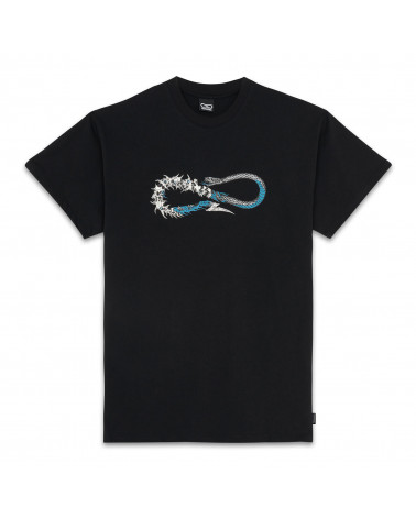 Propaganda T-Shirt Skullsnake Tee Black