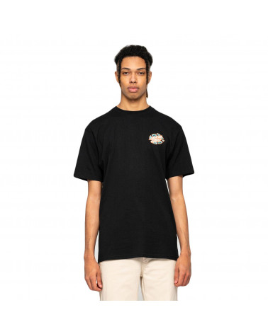 Santa Cruz Warp Broken Dot T-Shirt Black