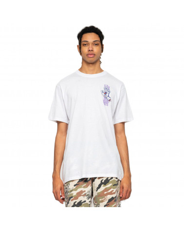 Santa Cruz Split Strip Hand T-Shirt White