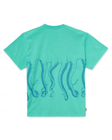 Octopus T-Shirt Dyed Tee Acquamarin