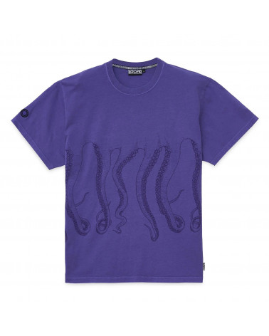 Octopus T-Shirt Dyed Tee Ametista