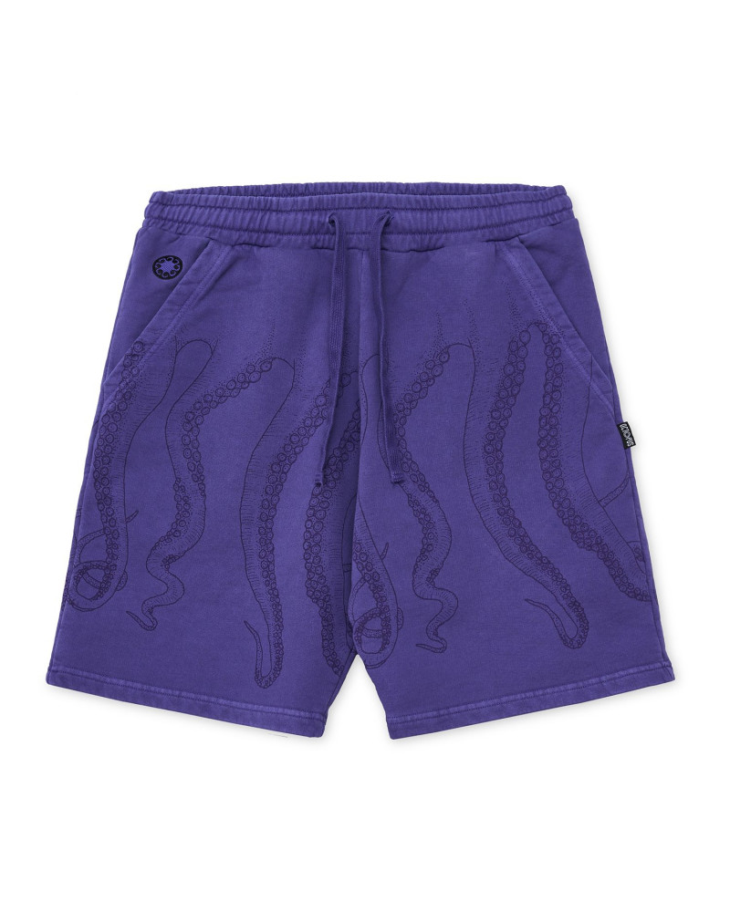 Octopus Pantaloncini Dyed Sweatshort Ametista