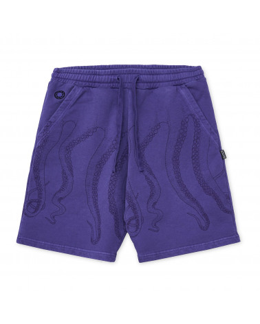 Octopus Pantaloncini Dyed Sweatshort Ametista