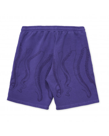 Octopus Pantaloncini Dyed Sweatshort Ametista