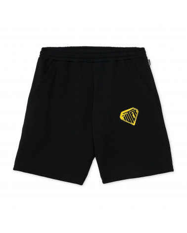 Iuter Pantaloncini Stencil Sweatshort Black