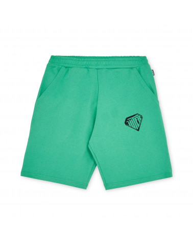 Iuter Stencil Sweatshort Emerald