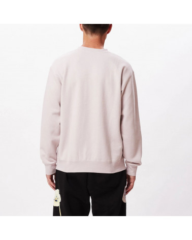 Obey Sweatshirt Tab Crewneck Purple Paste