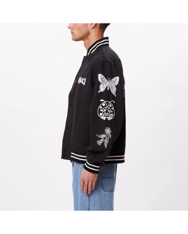 Obey Giacca Cherub Jacket Black
