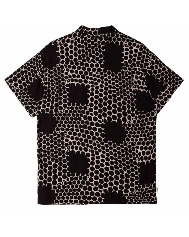 Obey Honeycomb Woven Shirt Black