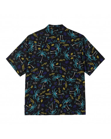 Carhartt Wip S/S Mirage Shirt - Mirage Print/Black