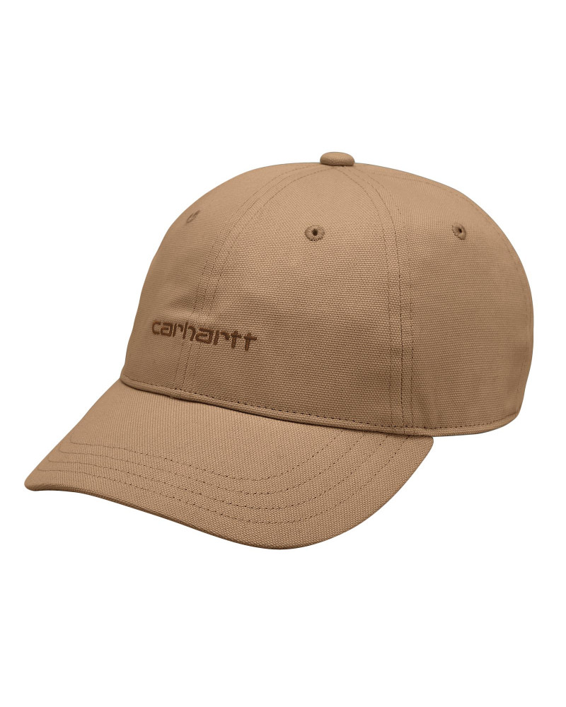 Carhartt Wip Canvas Script Cap Nomad/Hamilton Brown