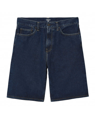 Carhartt Wip Pontiac Short Blue (Stone Washed)