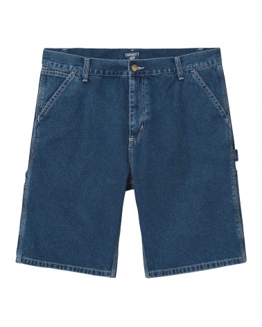 Carhartt Wip Ruck Single Knee Short Blue (Stone Washed)