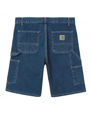 Carhartt Wip Ruck Single Knee Short Blue (Stone Washed)