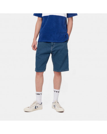 Carhartt Wip Ruck Single Knee Short Blue (Stone Washed)